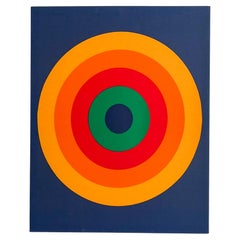 Verner Panton Style Textile Wall Hanging by Finlayson - Bulls Eye