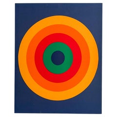 Verner Panton Style Textile Wall Hanging by Finlayson - Bulls Eye