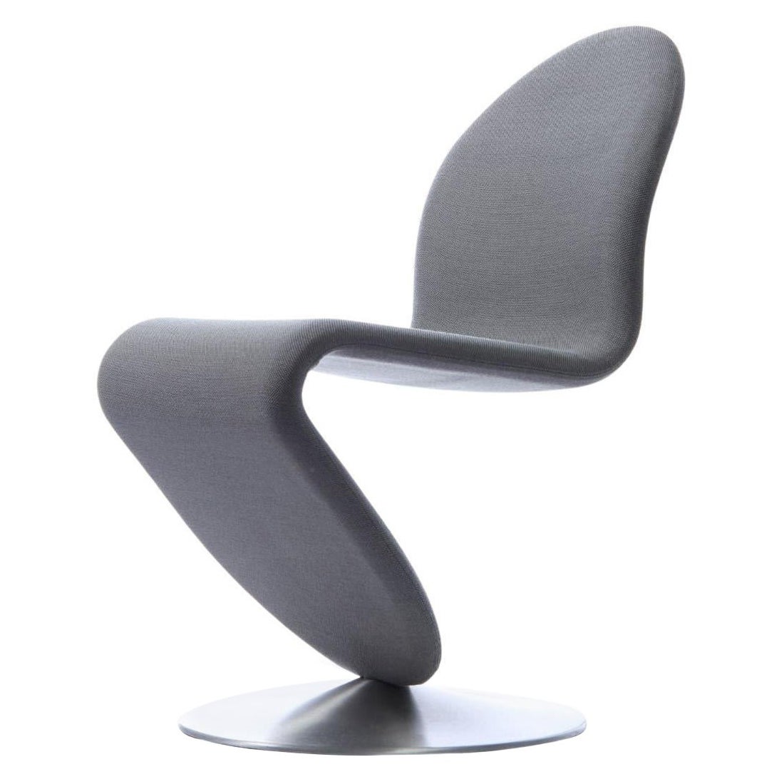 Verner Panton 'System 1-2-3' Standard Dining Chair in Fabric for Verpan