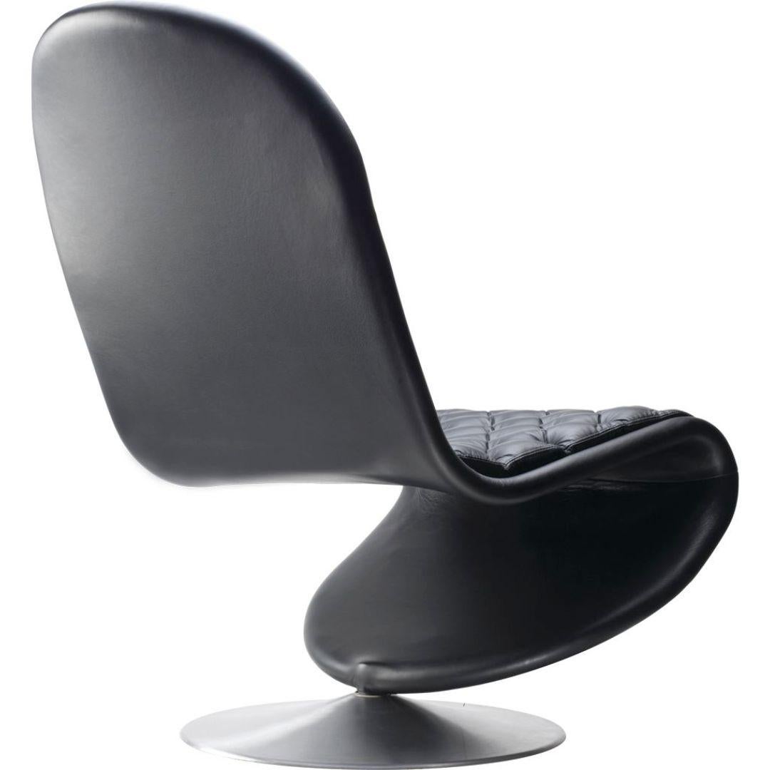 Verner Panton 'System 1-2-3' Standard Lounge Chair in Fabric for Verpan For Sale 6