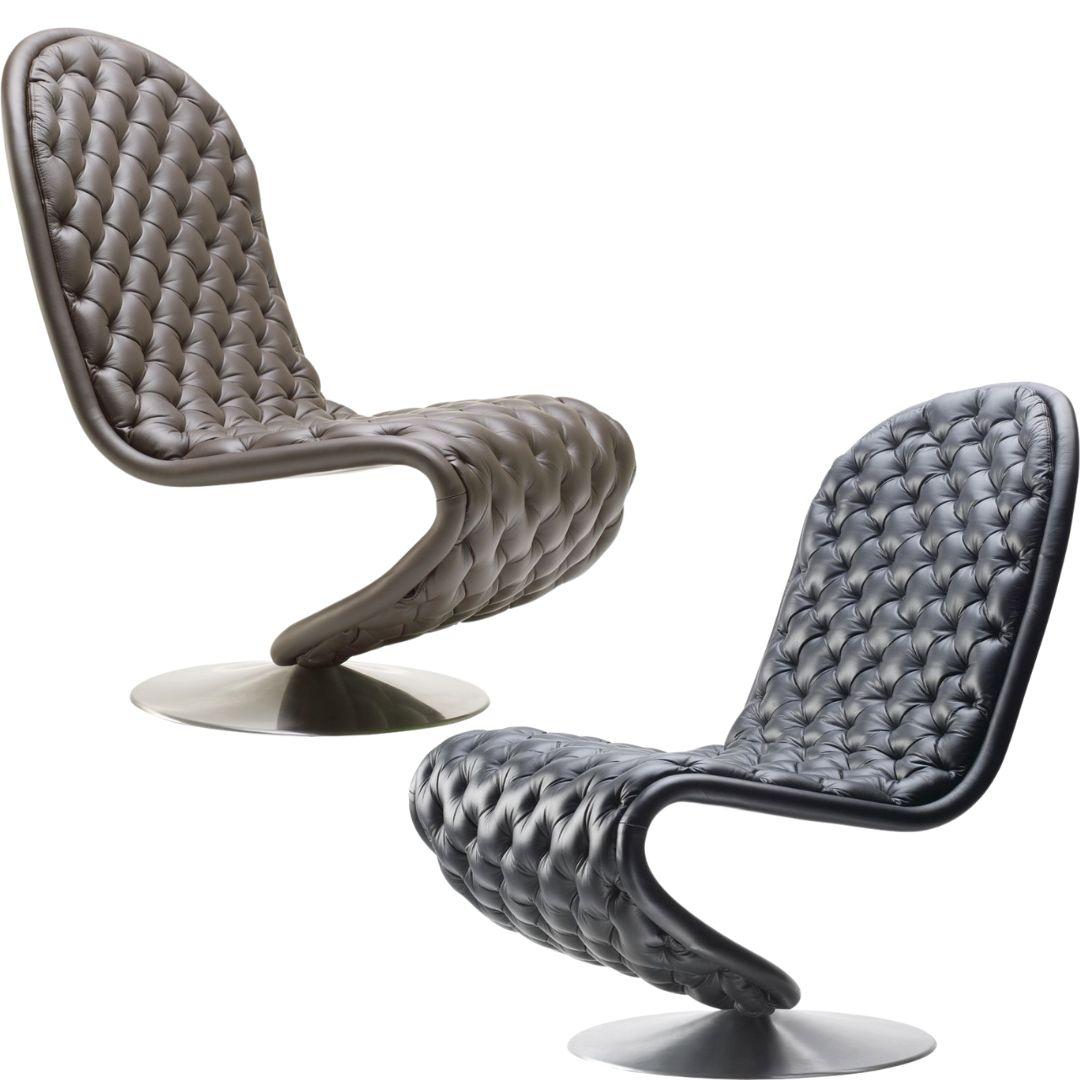 Verner Panton 'System 1-2-3' Standard Lounge Chair in tessuto per Verpan in vendita 8
