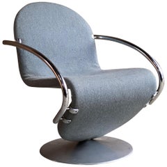 Verner Panton System 1 23 Easy Chair für Fritz Hansen:: Dänemark:: um 1974