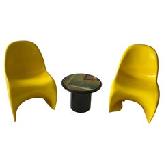 Verner Panton Due sedie a sbalzo di Vitra Herman Miller Edition