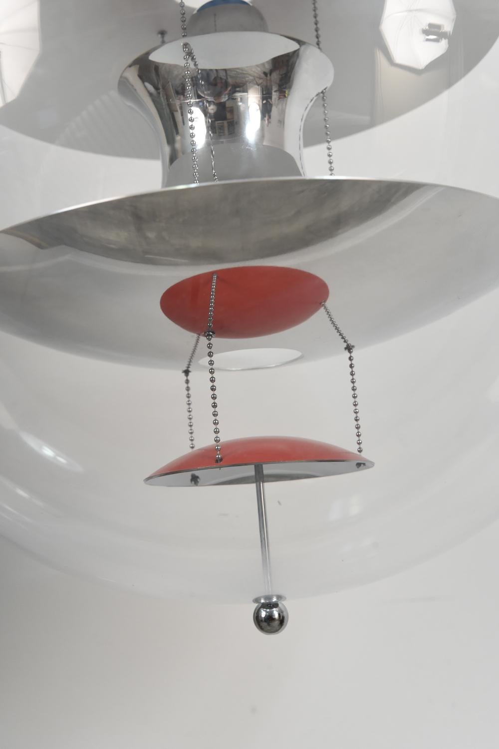 Late 20th Century Verner Panton VP Acrylic Globe Fixture