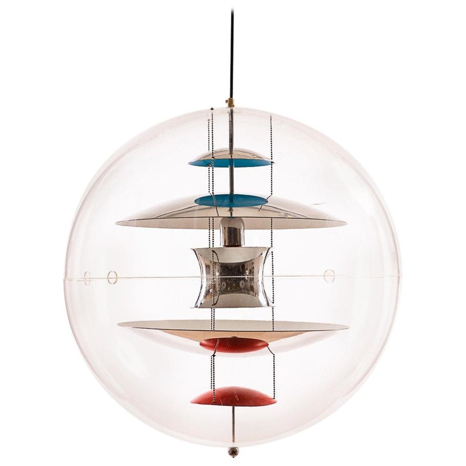 Verner Panton VP Globe by Louis Poulsen, Extra Large and Early Edition,  1970s at 1stDibs