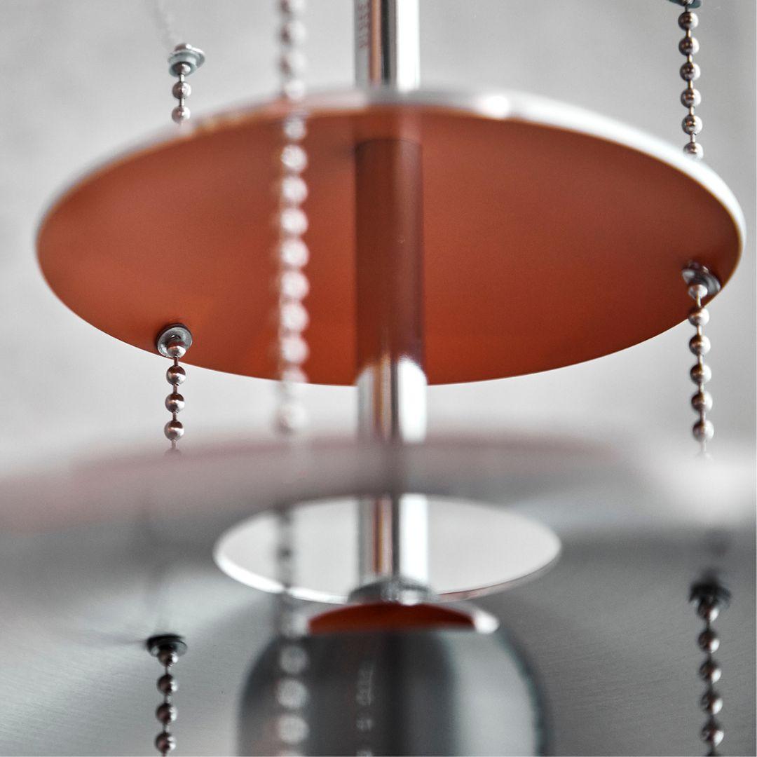 Danish Verner Panton 'VP Globe' Pendant Lamp in Brushed Aluminum and Acrylic for Verpan For Sale