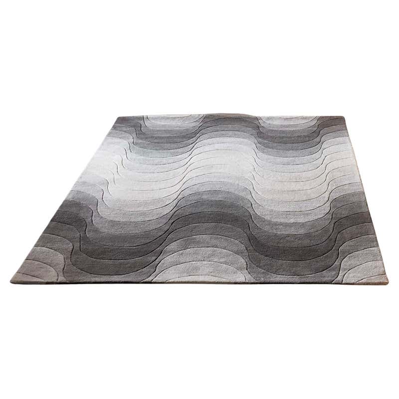 Verner Panton 'Luna' Rug 120cm in Rose by Verpan For Sale at 1stDibs ...