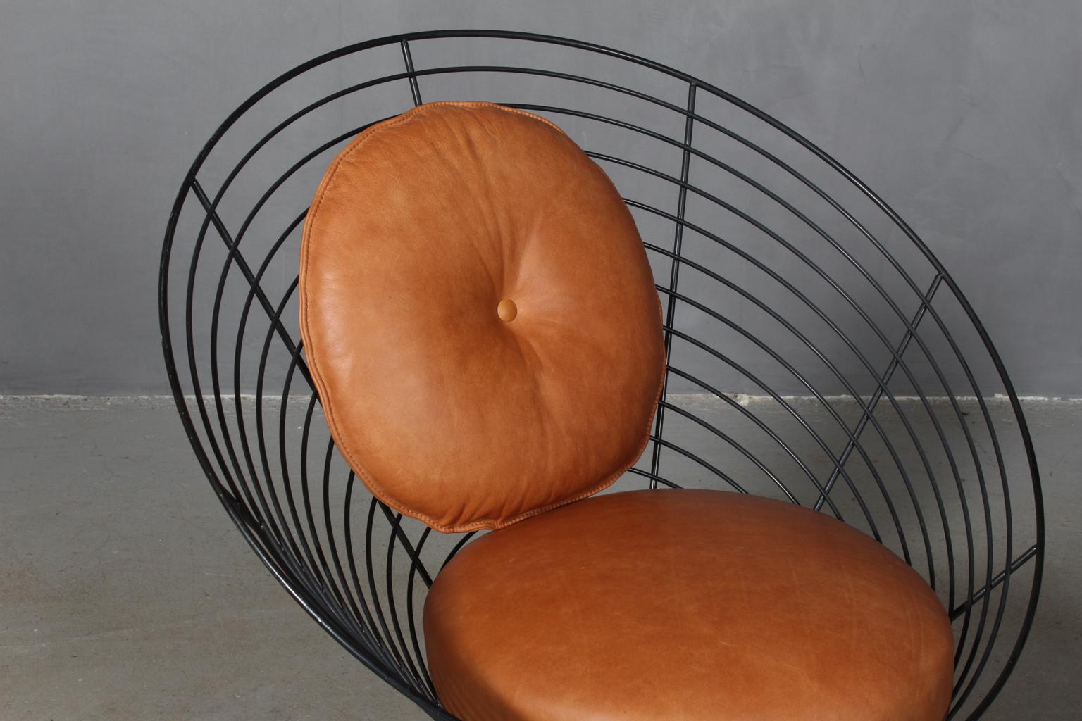Scandinavian Modern Verner Panton, Wire Cone Chair