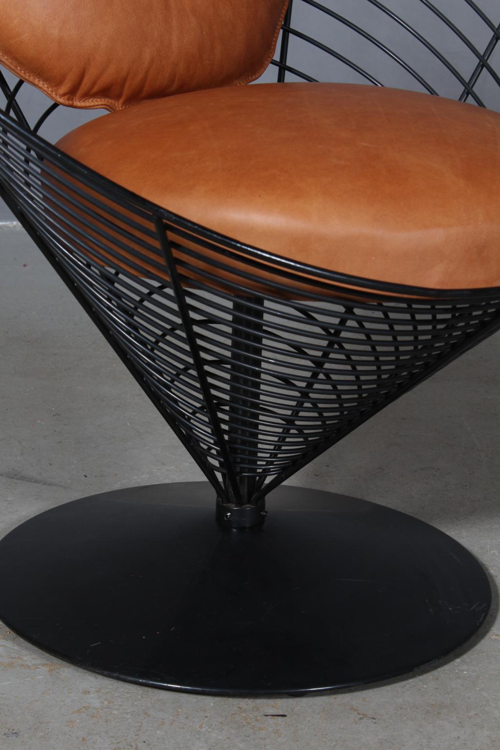 German Verner Panton, Wire Cone Chair