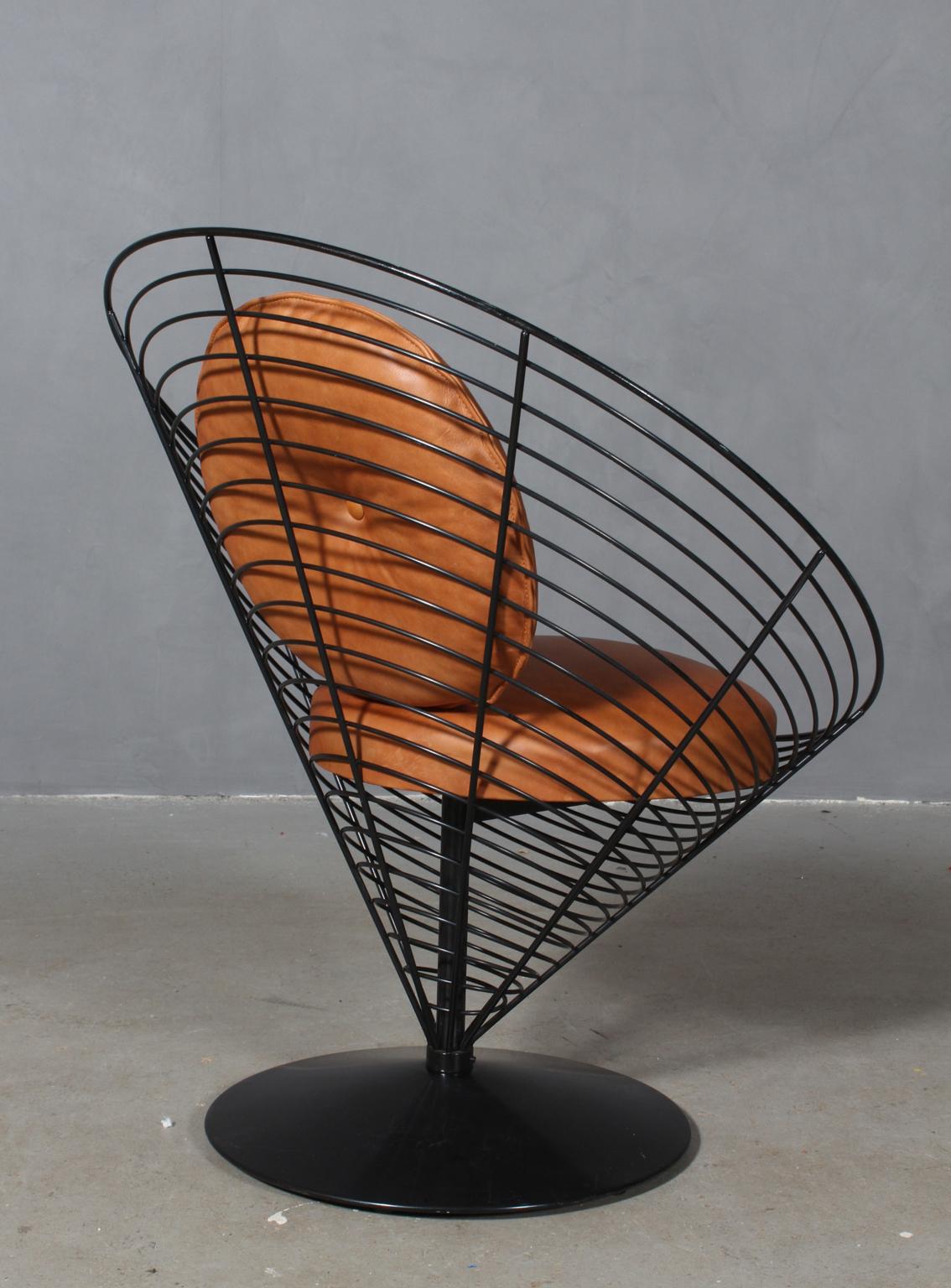 Verner Panton, Wire Cone Chair In Good Condition In Esbjerg, DK