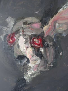 I. 2011-2013. Carta, vetro plastico, olio, 90x68 cm