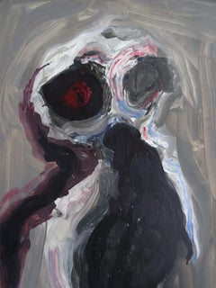 III. 2011-2013. Carta, vetro plastico, olio, 90x68 cm