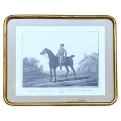 Vernet Equestrian Engraving