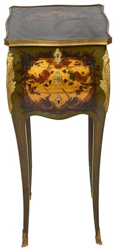 Verni Martin style side table, circa 1880