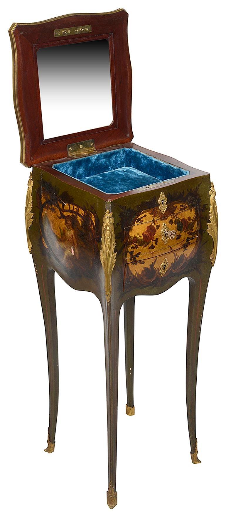 Verni Martin style side table, circa 1880 In Good Condition For Sale In Brighton, Sussex
