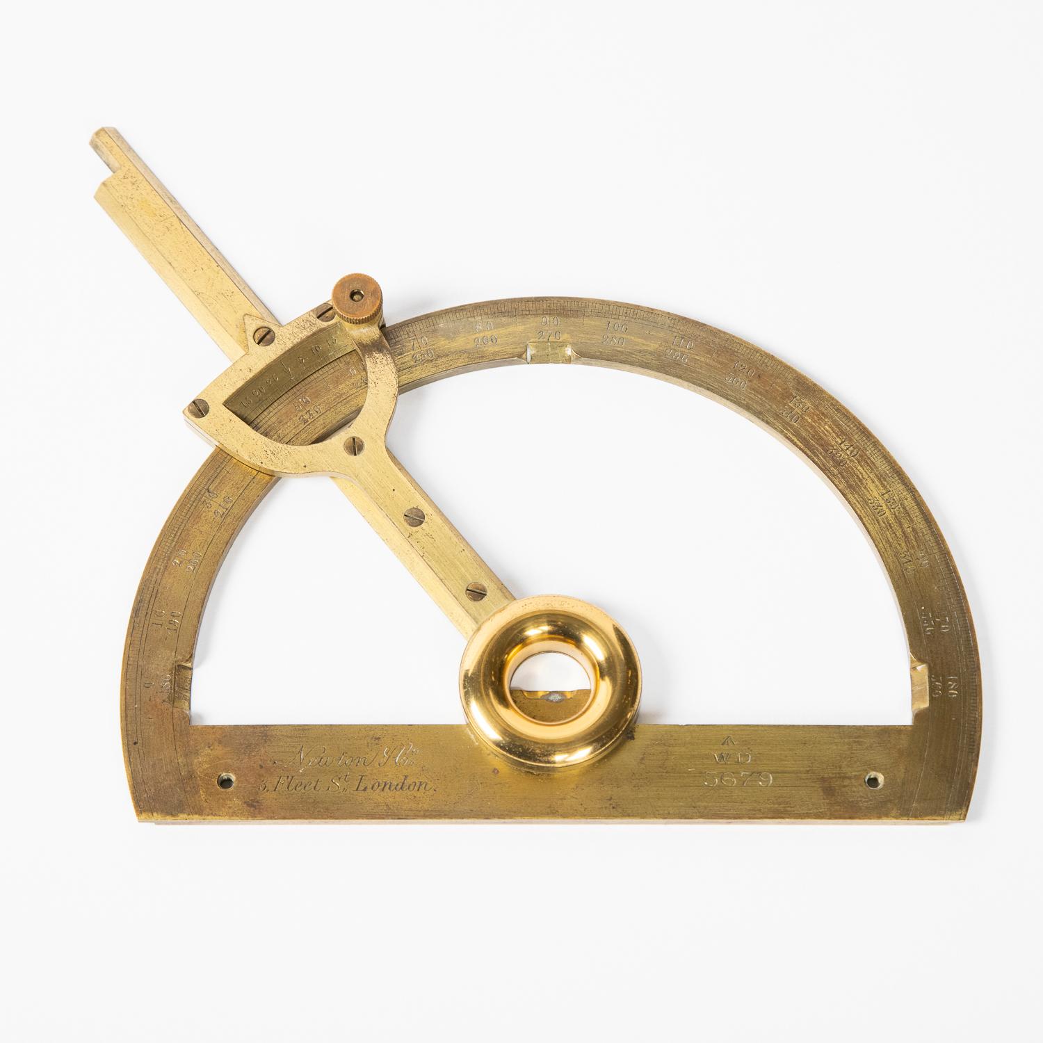 Protractor Newton & Co de Londres en vente 4