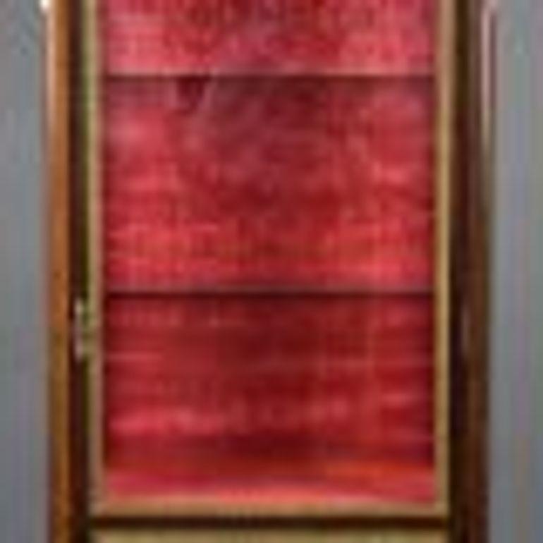 19th Century Vernis Martin Display Cabinet by H & L Epstein For Sale