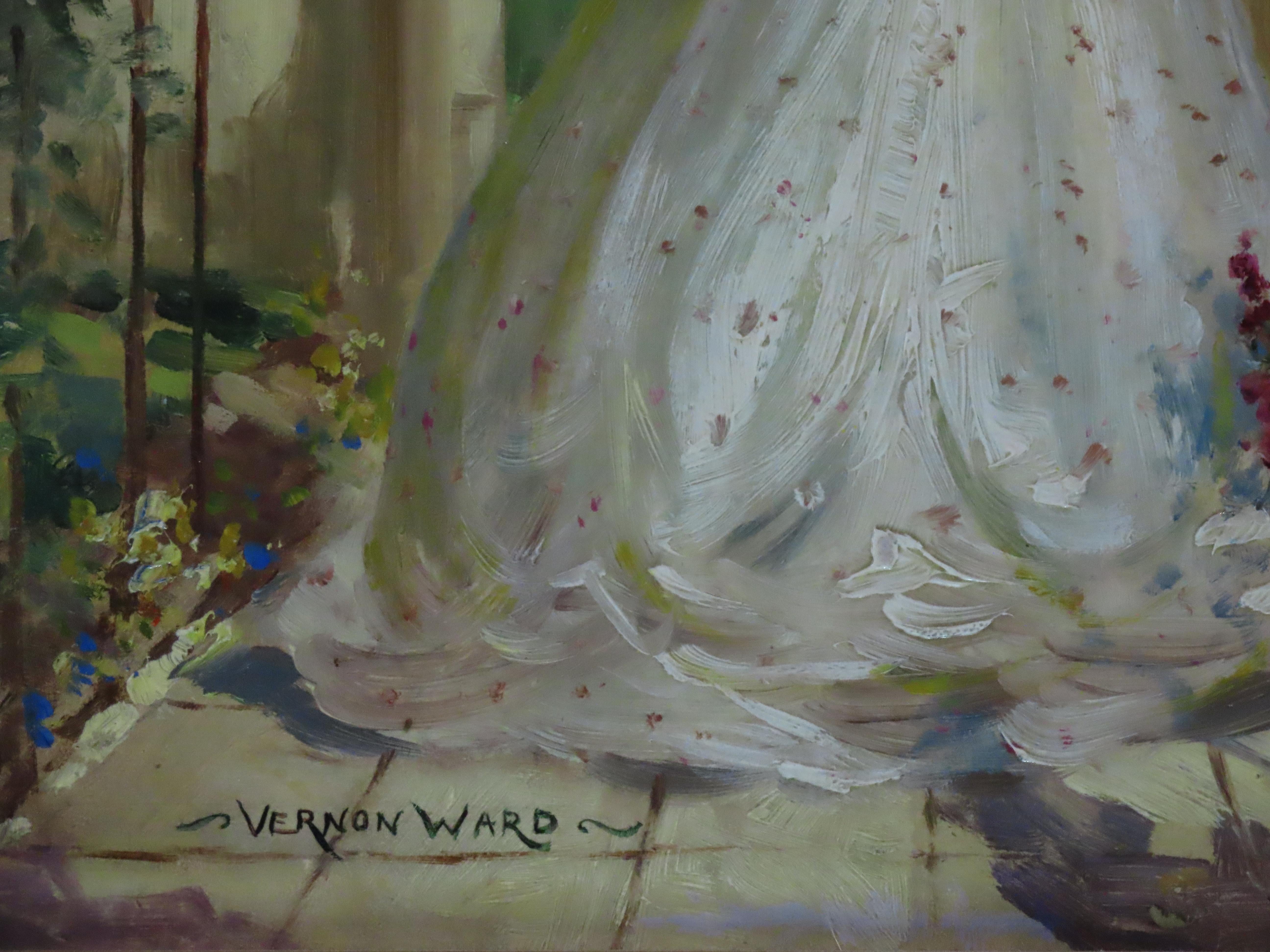 Huile originale sur carton. Vernon de Beauvoir Ward, 