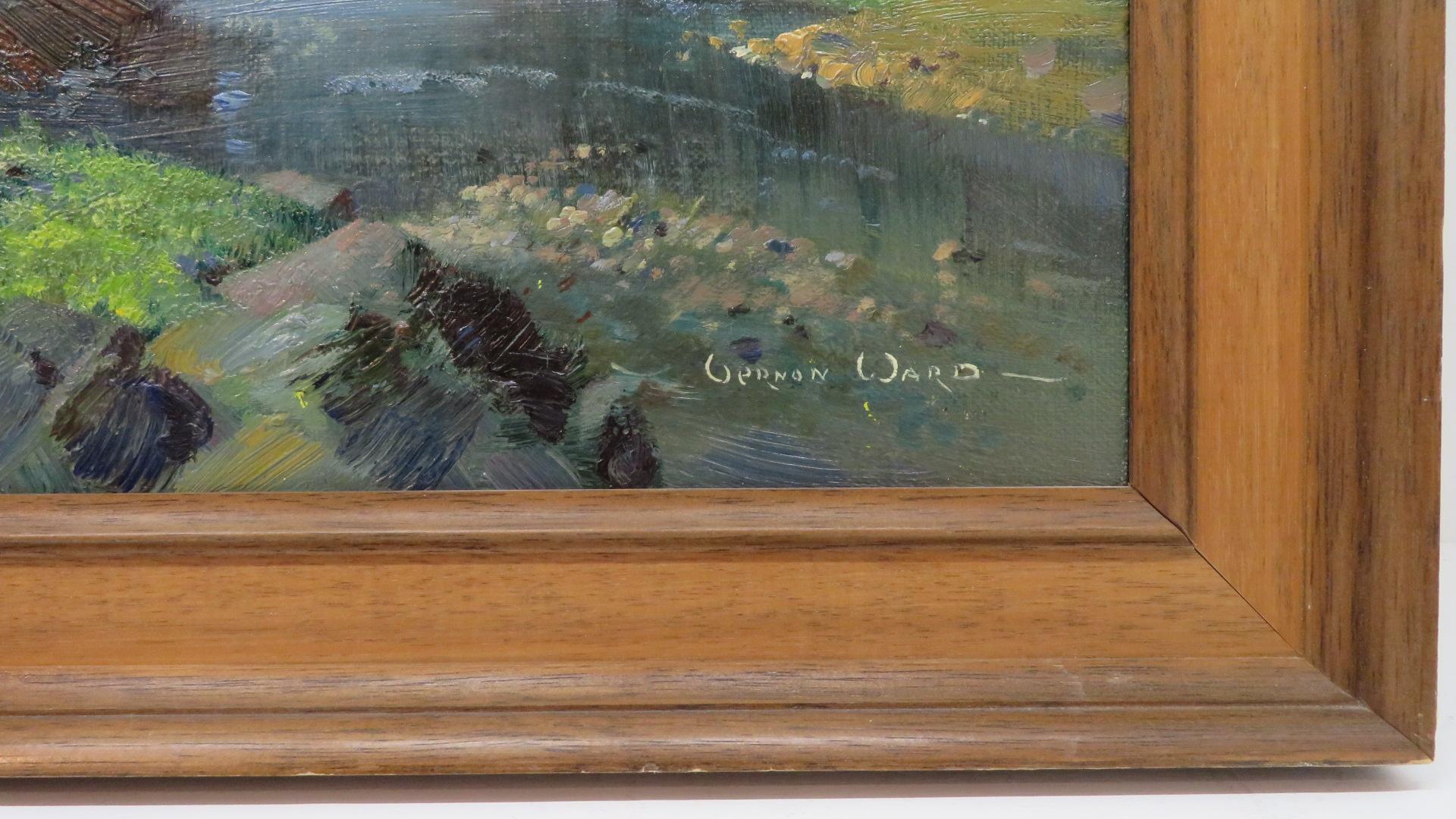 ARTIST: Vernon De Beauvoir Ward (1905-1985) British 

TITLE: Glen Sannox, Isle of Arran, Scottish Highlands