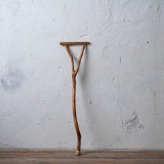 Vernon Edwards Crutch-Form Walking Stick, 1980s