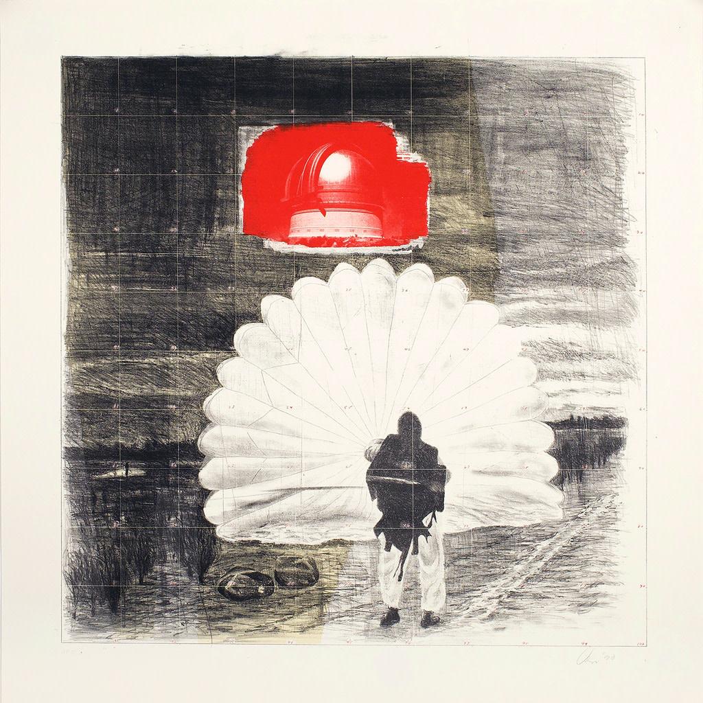 Objets dans un champ, lithographie de Vernon Fisher, 1990

Informations complémentaires :
Moyen d'expression : Lithographie
Condit : Excellent
Dimensions : 36 × 36 in (91,4 × 91,4 cm)

À propos de l'artiste : (1943-2023) était un artiste américain