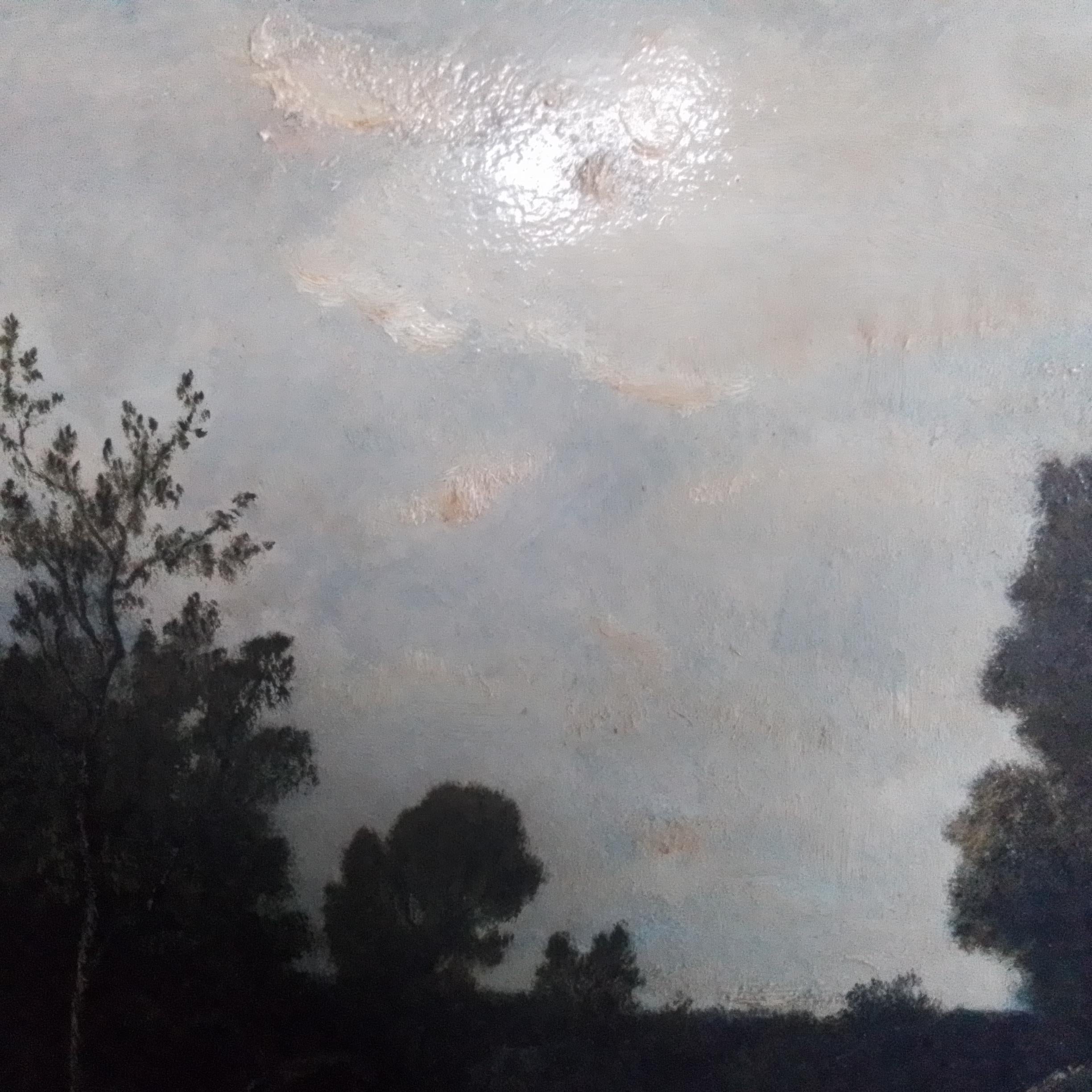 Paesaggio nella foresta di Fontainebleau in vendita 5