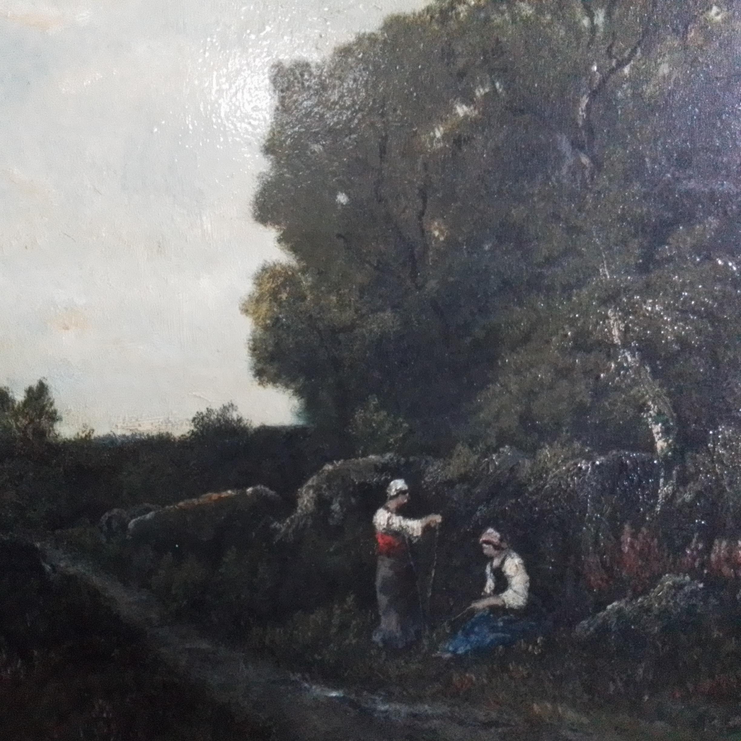 Paesaggio nella foresta di Fontainebleau in vendita 8