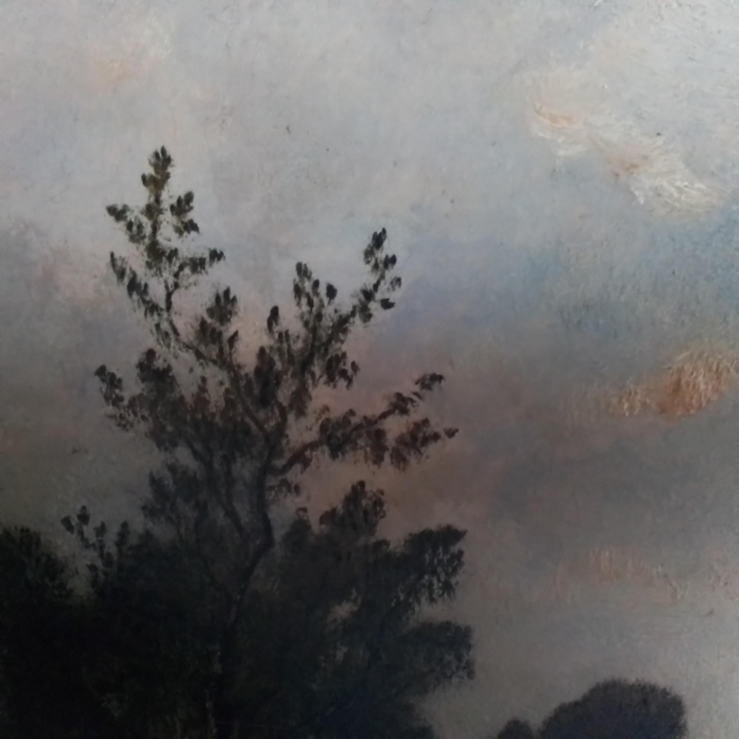 Paesaggio nella foresta di Fontainebleau in vendita 10