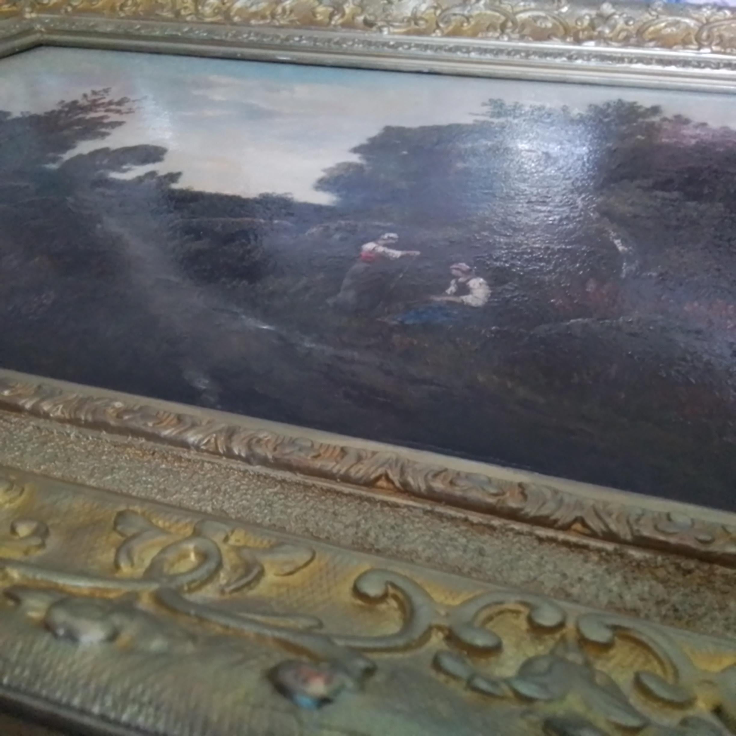 Paesaggio nella foresta di Fontainebleau in vendita 1