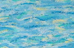 Sunrise at Land's End: Mid-20th Century Post-Impressionist Oil