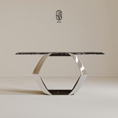Table console Veron de JNK, design moderne avec finition laquée haut de gamme