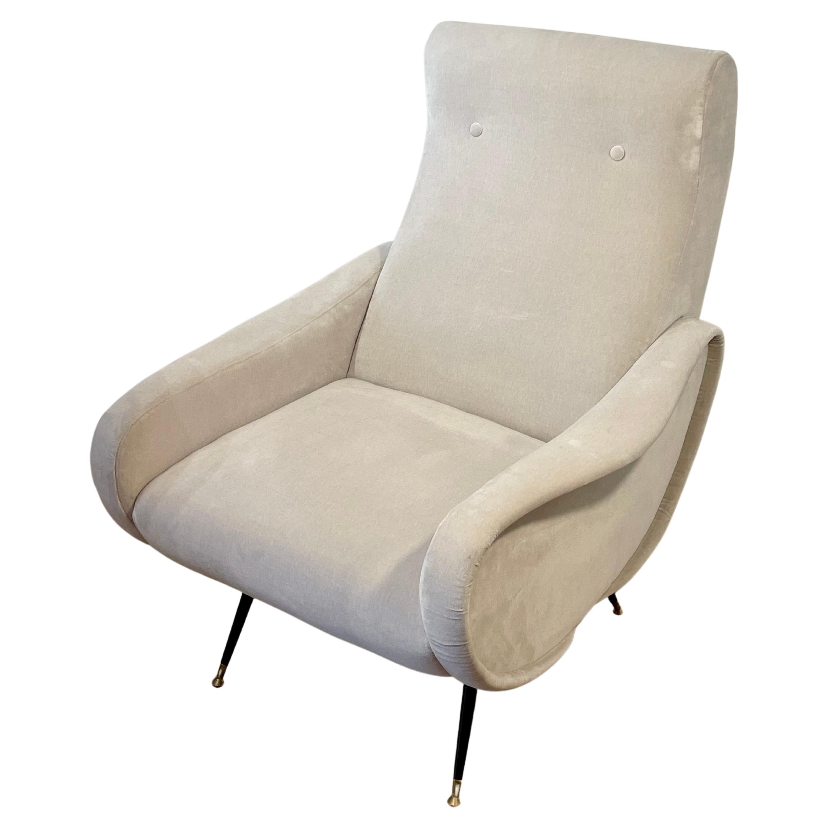 Mid-Century Modern Vintage Marco Zanuso Lady Chair  For Sale