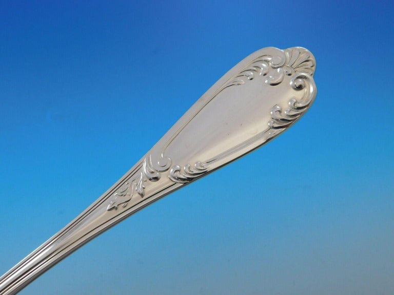 Verona by Fortunoff Italy Sterling Silver Flatware Set 12 Service Dinner 86 Pcs For Sale at 1stDibs