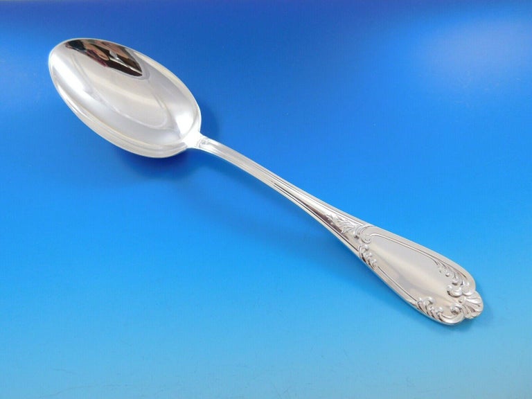 Fortunoff Verona by Fortunoff Italy Sterling Silver Flatware Set 12 Service ...