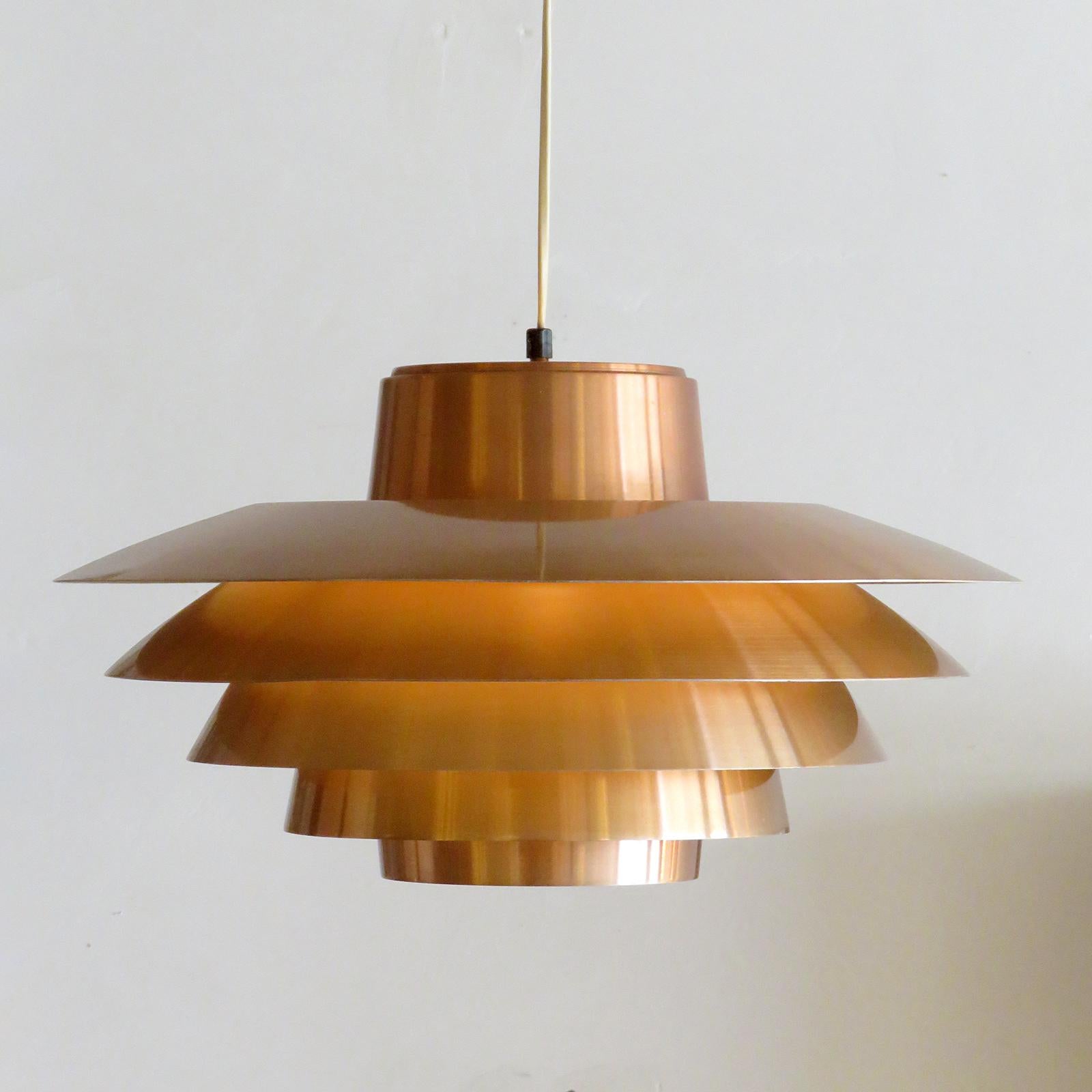 'Verona' Copper Pendant by Sven Middleboe, 1960 1