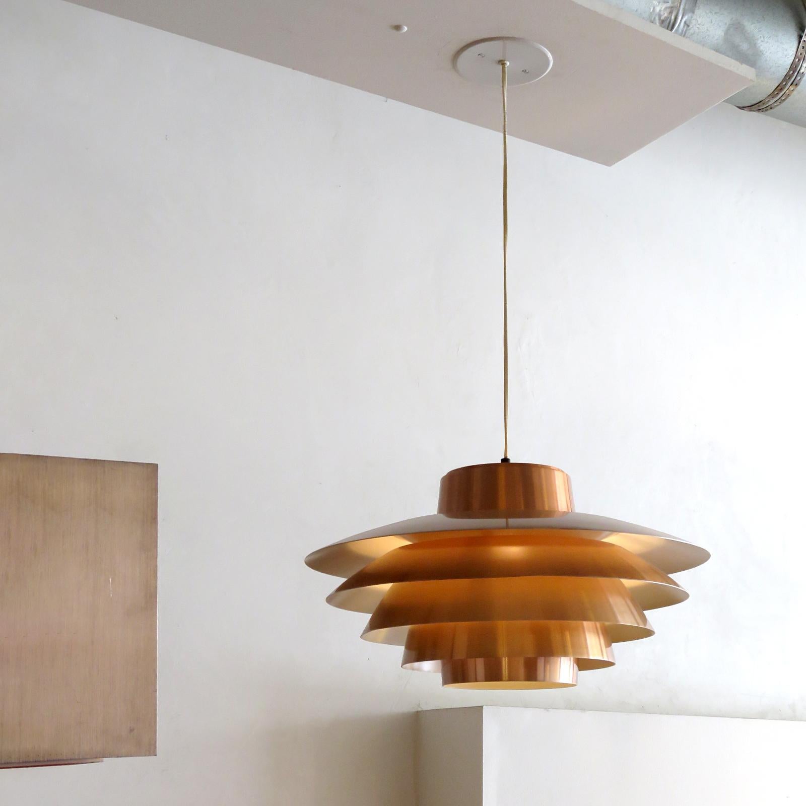 'Verona' Copper Pendant by Sven Middleboe, 1960 2