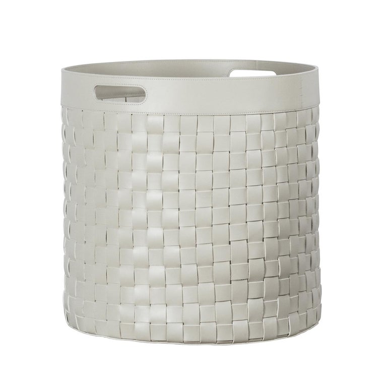 Verona Large and Tall Round Storage Basket For Sale at 1stDibs