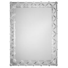 "Verona" Luxury Murano Glass Mirror in Venetian Style by fratelli Tosi