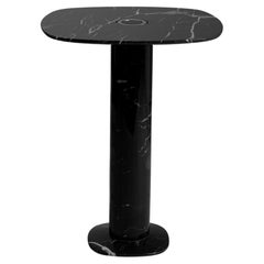 VERONA Sculptural Side Table in Stone by Iván Guerrero Studio