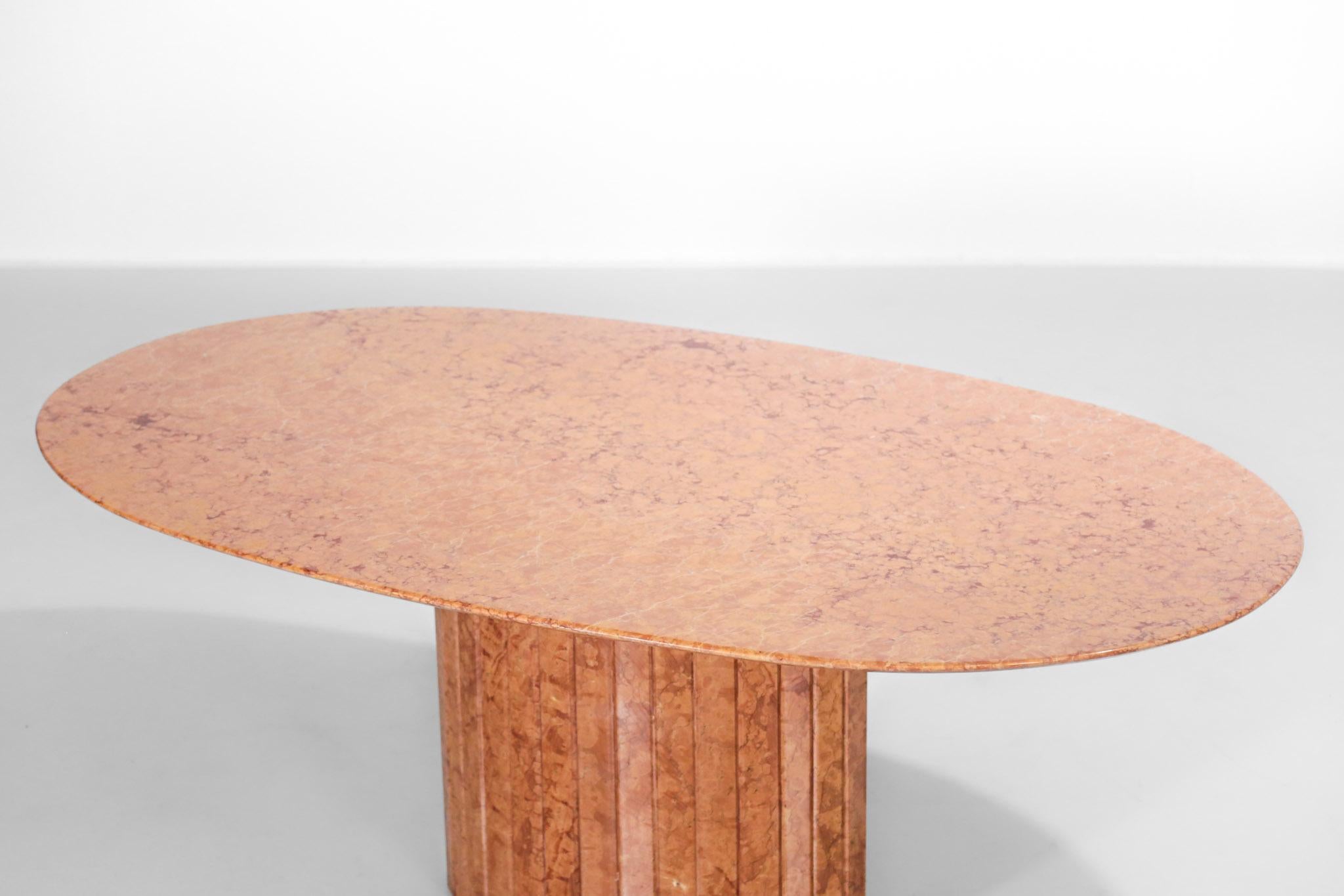 Late 20th Century Verone Marble Dining Table, 1970s