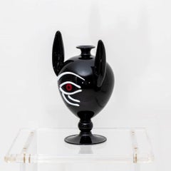 Vaso in vetro artistico veronese di Cleto Munari