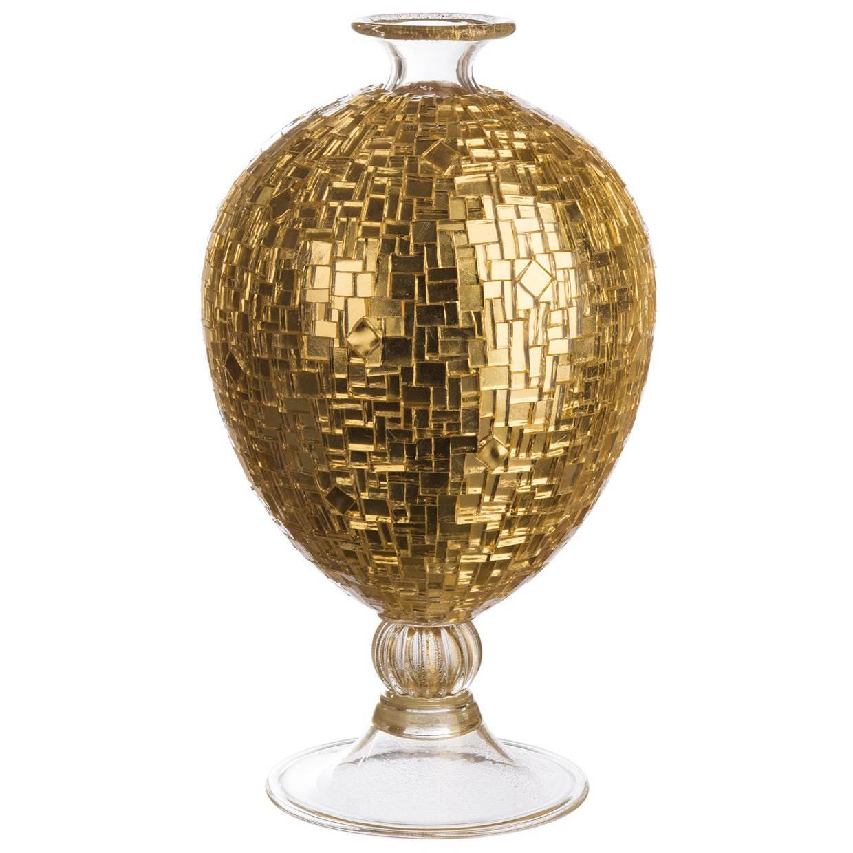 Dora Maar Vase in Gold For Sale at 1stDibs