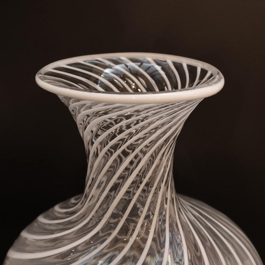 Vaso in vetro artistico Venini 