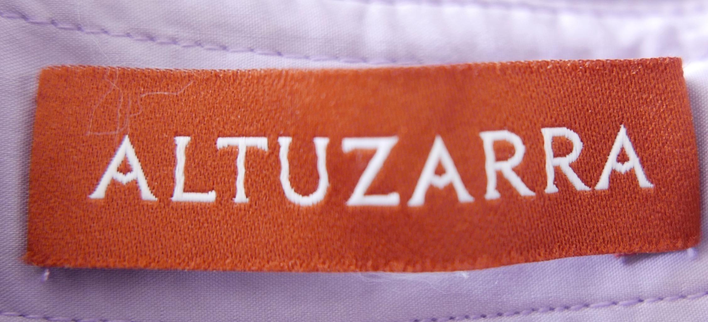 Altuzarra Chloris tie-waist lilac cotton-poplin shirt dress For Sale 1
