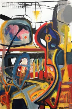Chance expressed as probability, Painting, Acrylic on Canvas