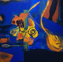 Chevalier errant ou prince charmant?, Painting, Acrylic on Canvas