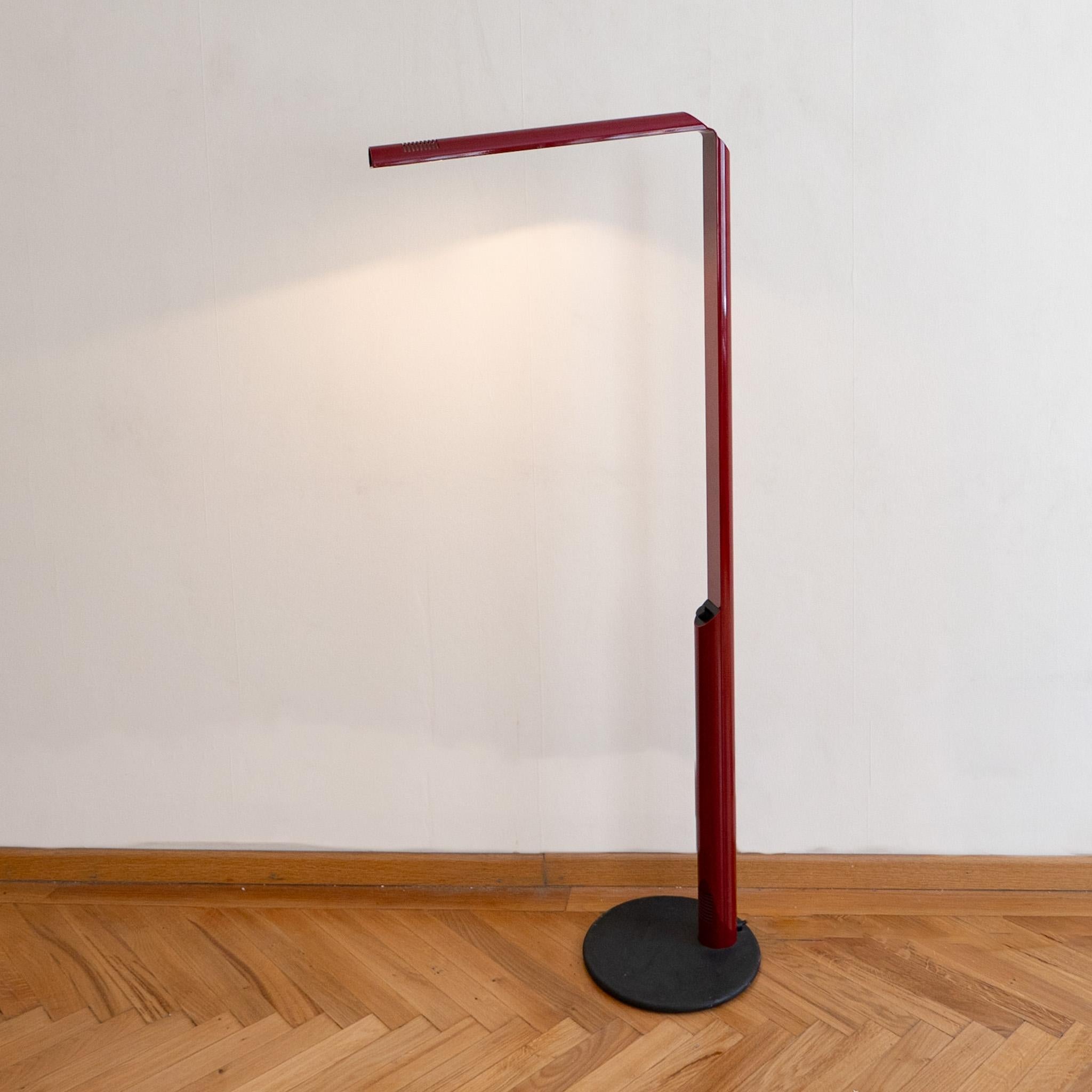 Mid-Century Modern Veronica Floor Lamp by Gianfranco Frattini for Luci Italia, Italy 1970s For Sale