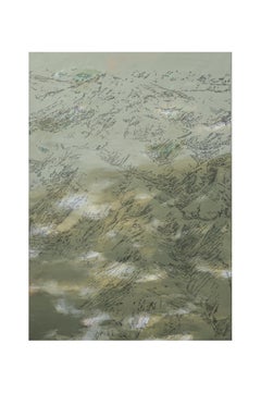 Green Mountains - Zeitgenössische Green-Mountain-Landschaft Acrylgemälde