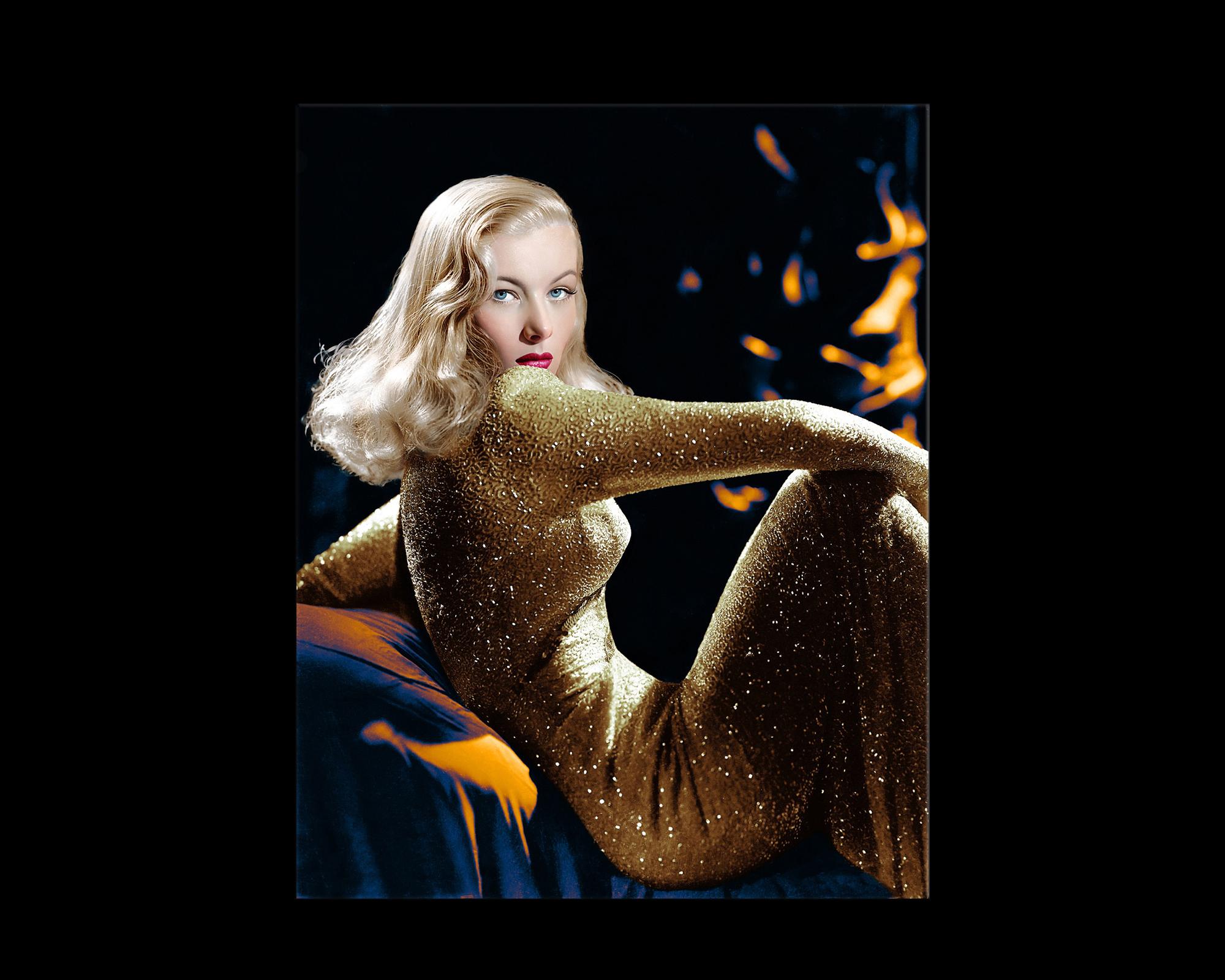 Veronica Lake, after Hollywood Regency Photo by George Hurrell, Art Deco Era In New Condition For Sale In Fairhope, AL