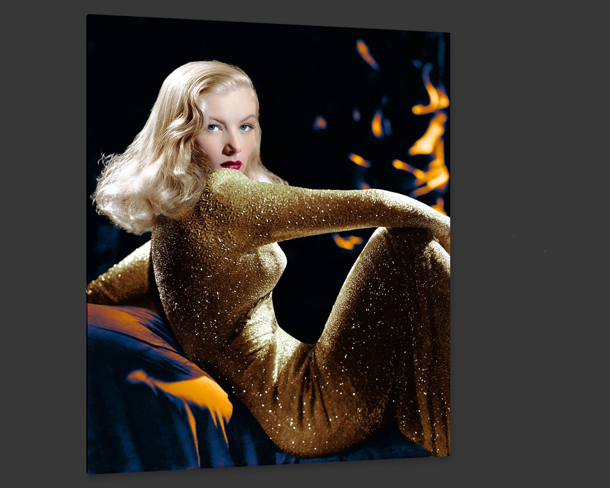 Contemporary Veronica Lake, after Hollywood Regency Photo by George Hurrell, Art Deco Era For Sale